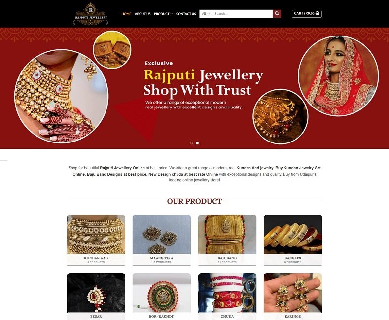 Buy rajputi jewellery online