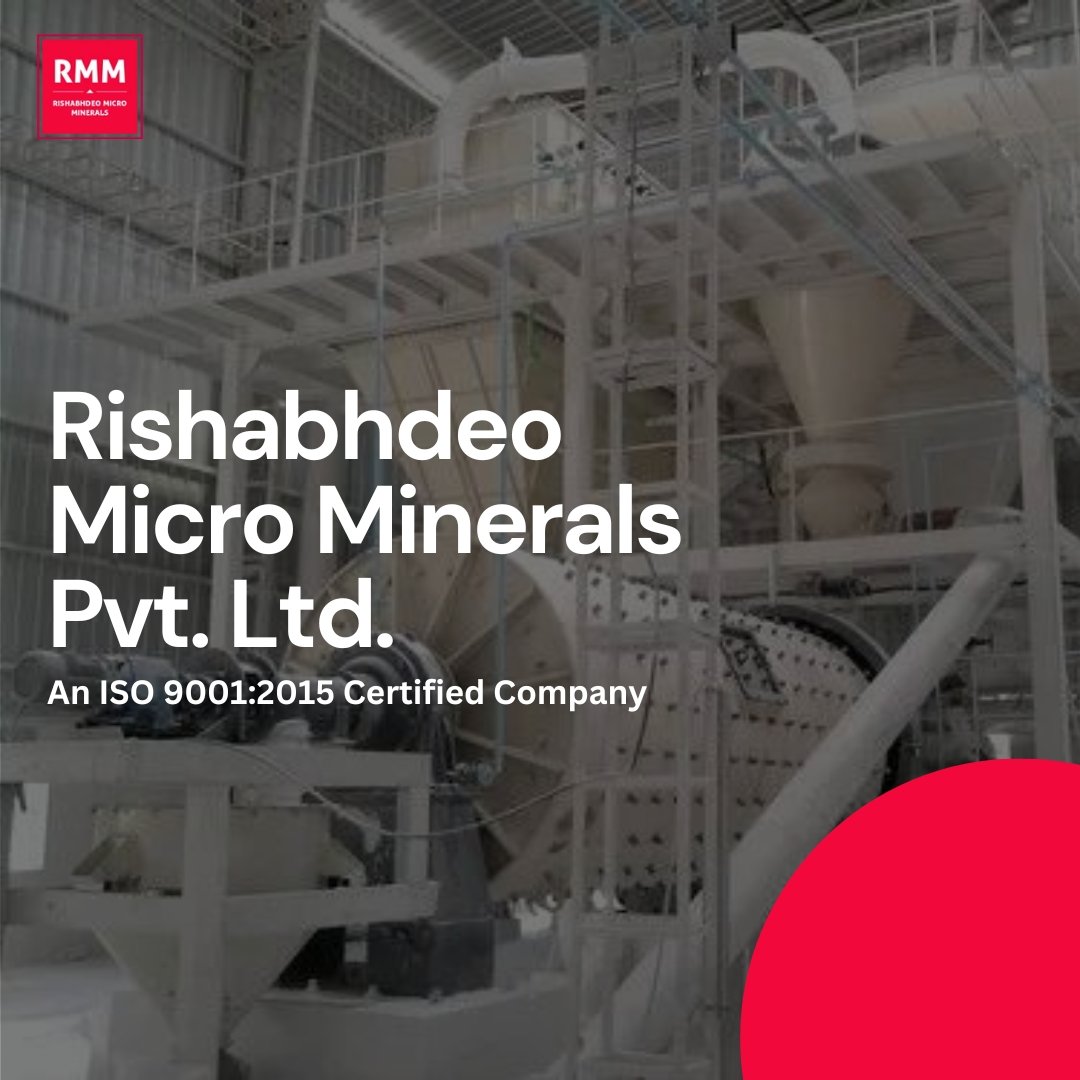 Rishabhdeo Micro Minerals (RMM) – Micronized Calcium Carbonate in India